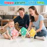 Calamar Musical con Luces Juguete Recargable para Bebé 3en1